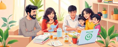 Estratégias de Poupança: Como uma Família com Renda Única Pode Prosperar