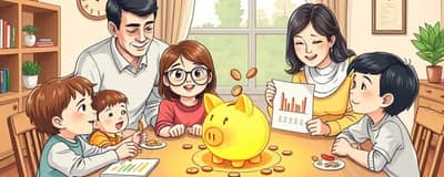 Poupança familiar: como envolver todos em casa