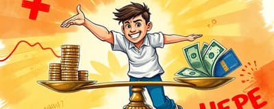 Estratégias de poupança para quem tem dívidas