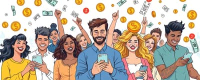Utilize apps de cashback para recuperar parte dos gastos