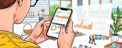 Planeje reformas e acompanhe gastos pelo app