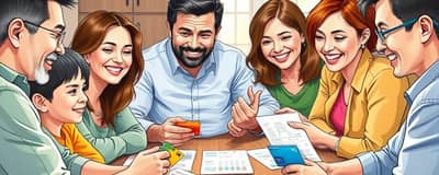 Use cartões adicionais para organizar gastos familiares