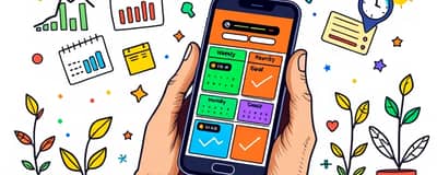 Acompanhe metas semanais e mensais direto no Android