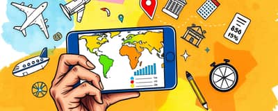 Planeje viagens e monitore gastos pelo celular