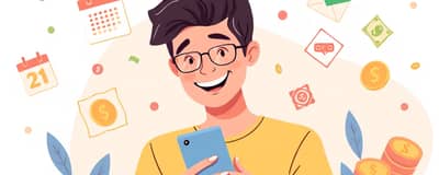 Use aplicativos que alertam para vencimentos e parcelas