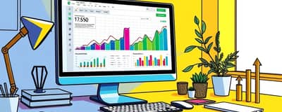 Use planilhas para monitorar o progresso da economia