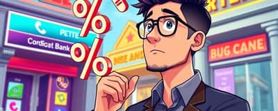 Compare taxas de diferentes instituições antes de contratar