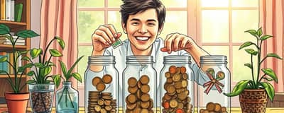 Separe uma quantia fixa assim que receber seu salário