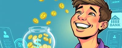 Automatize transferências para poupança todo mês