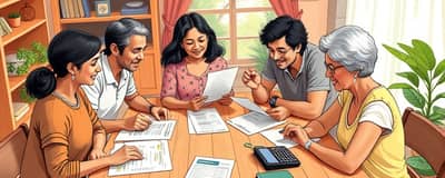 Inclua toda a família no plano de redução de dívidas