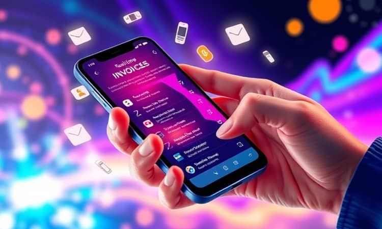 Receba alertas de fatura em tempo real no seu smartphone