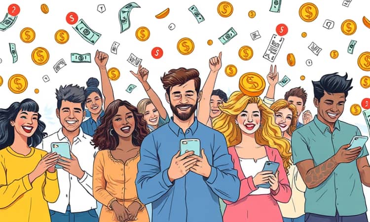 Utilize apps de cashback para recuperar parte dos gastos