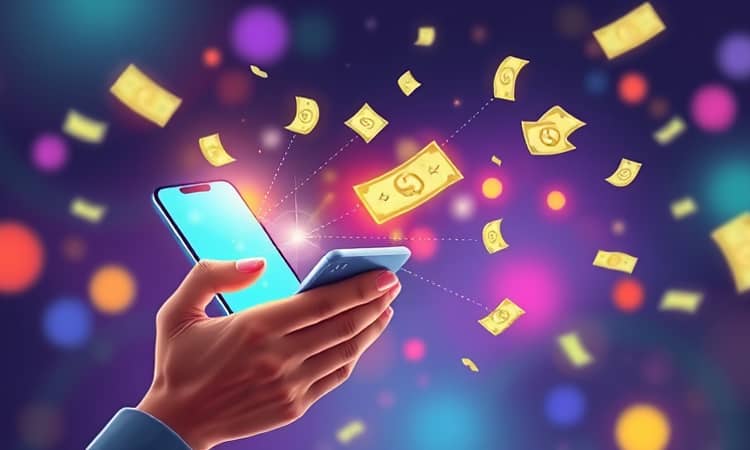 Automatize transferências entre contas com poucos toques