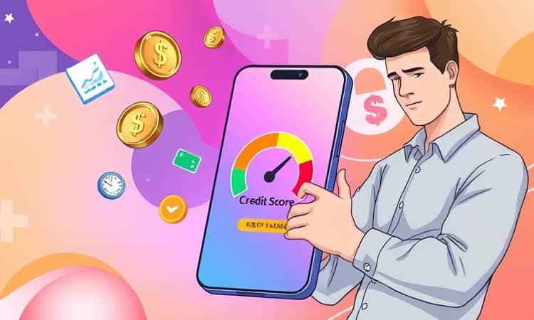 Acompanhe o score de crédito sem sair do app