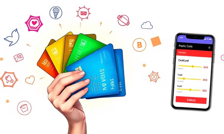 Personalize limites de cada cartão para diferentes categorias de gasto