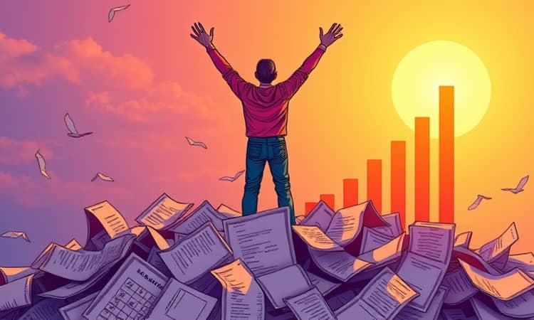Estabeleça uma meta de estar livre de dívidas até uma data