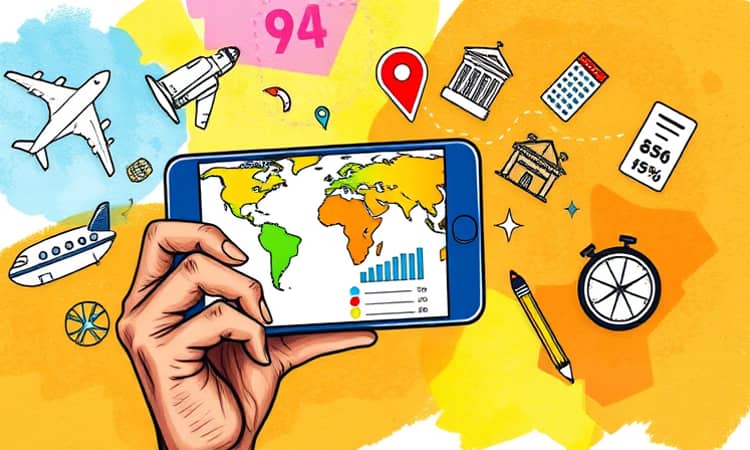 Planeje viagens e monitore gastos pelo celular