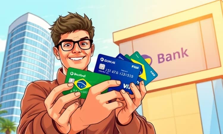 Solicite cartões em bancos confiáveis e reconhecidos
