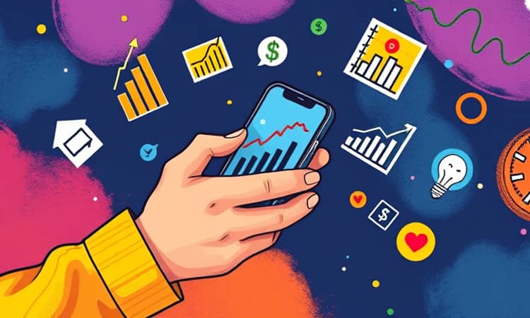 Aplicativos que integram controle financeiro e metas pessoais
