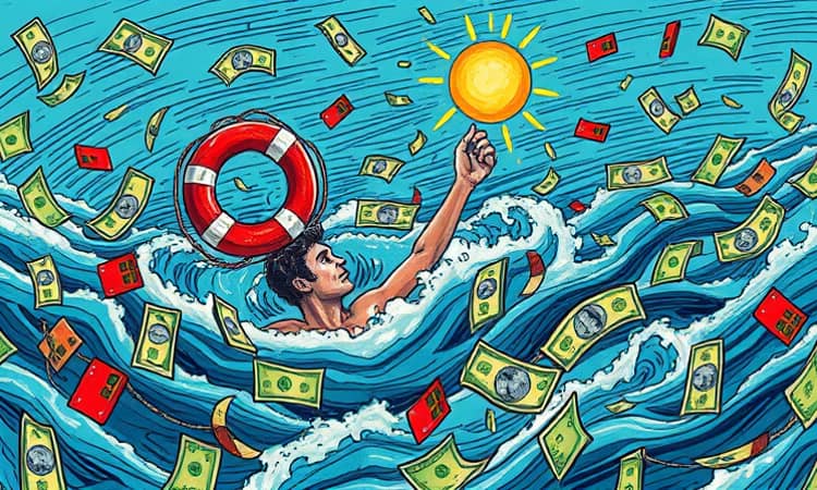 Use crédito apenas em situações de emergência real