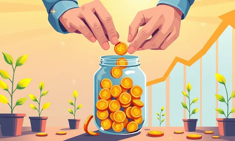 Pense na poupança como prioridade, não sobra de orçamento