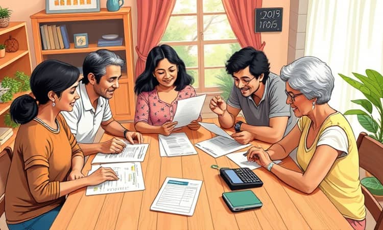 Inclua toda a família no plano de redução de dívidas