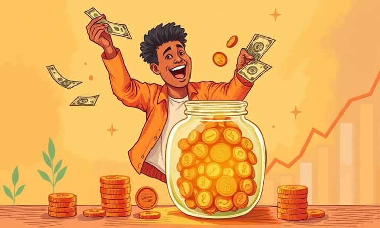Faça aportes extras sempre que receber renda extra
